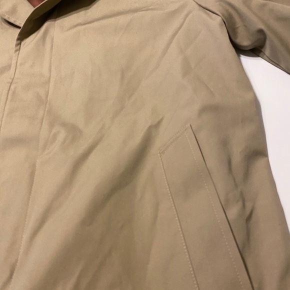 London Fog Limited Edition Zipper Fleece Trench 42 - Picture 2 of 7